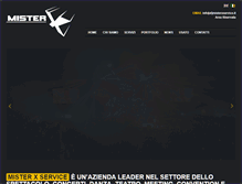 Tablet Screenshot of misterxservice.it